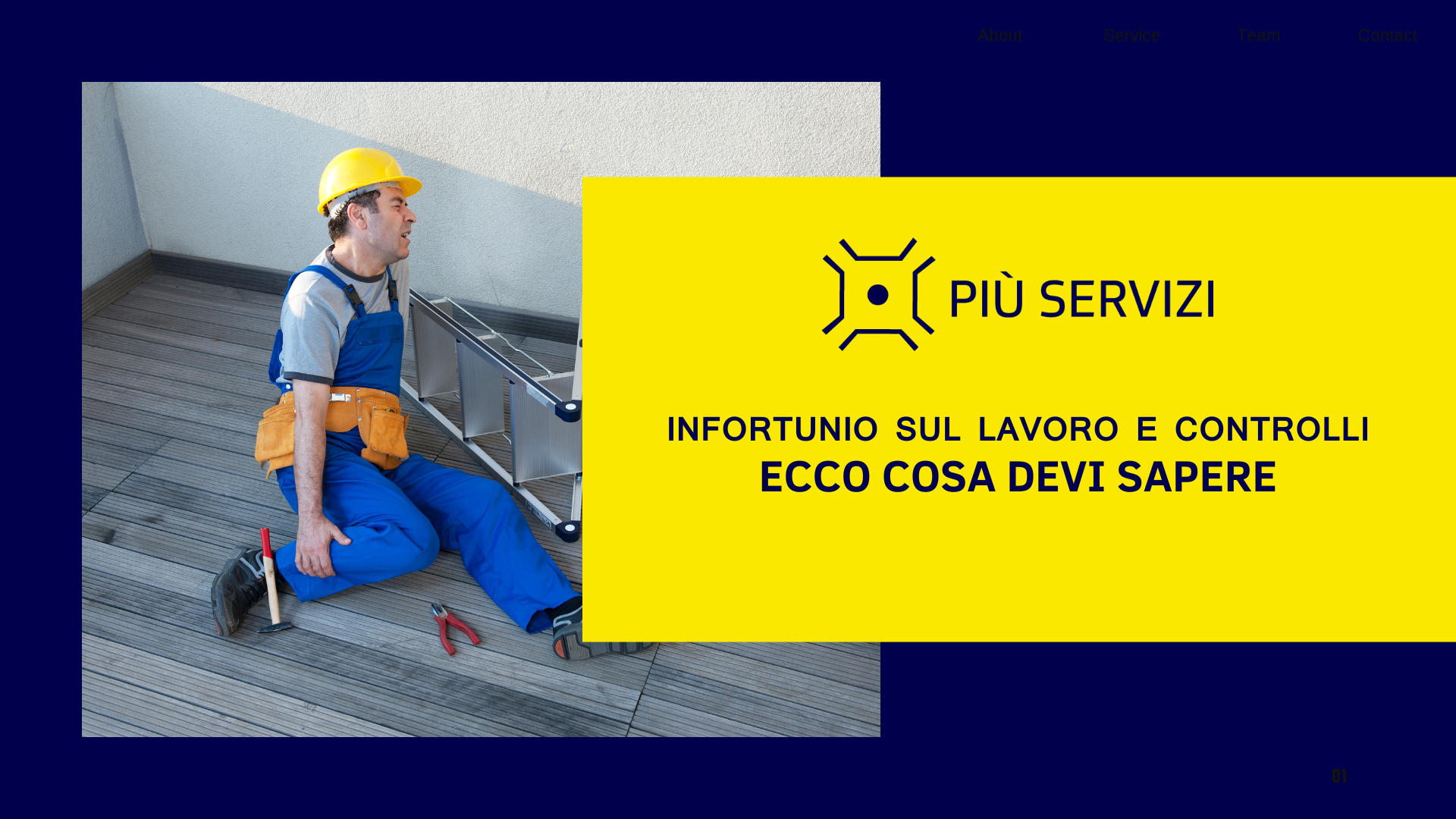 infortunio sul lavoro controlli