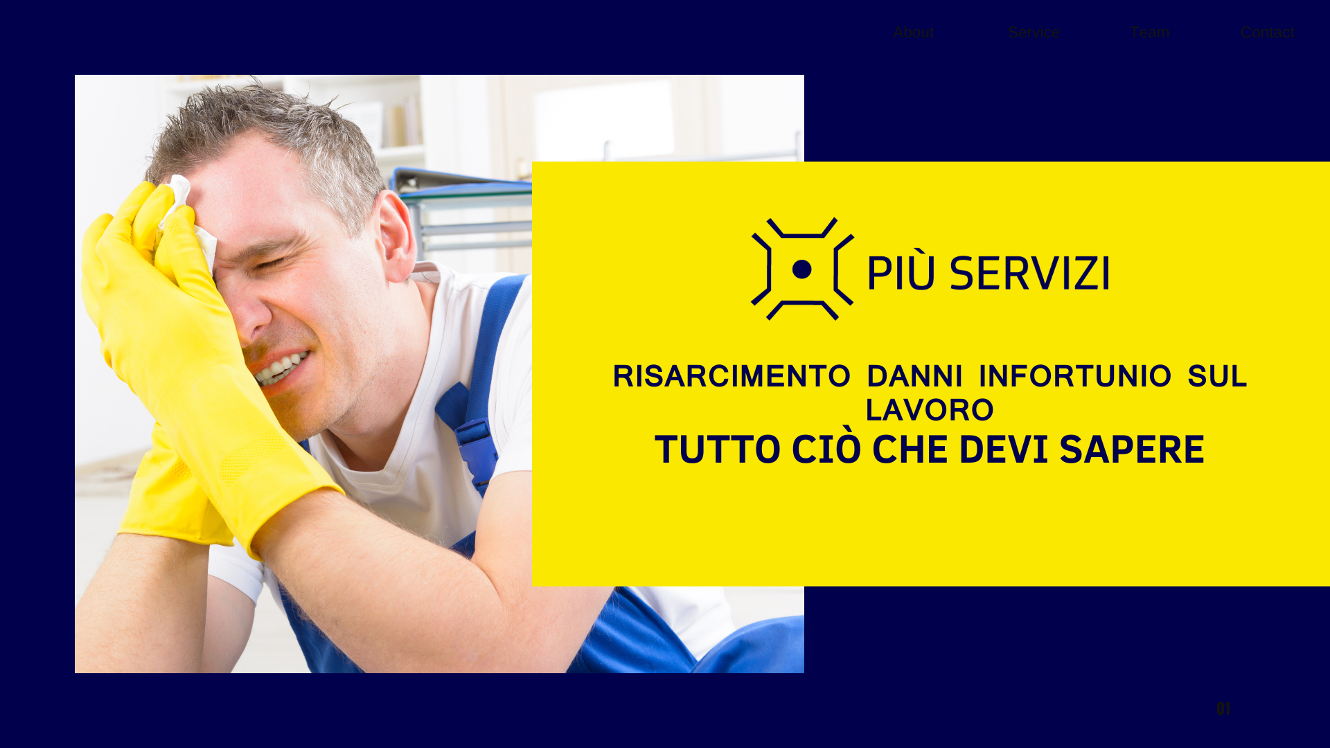 risarcimento danni infortunio sul lavoro
